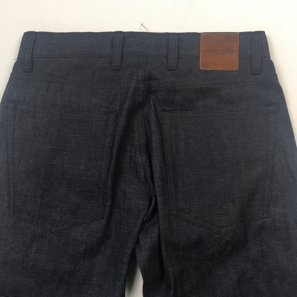 Taylor Stitch Mens Dark Raw Denim 29 C3602 - Picture 6 of 7